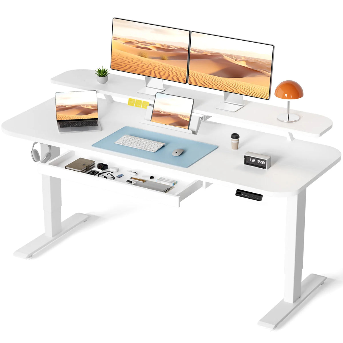 Smart Ergonomic Adjustable Desk