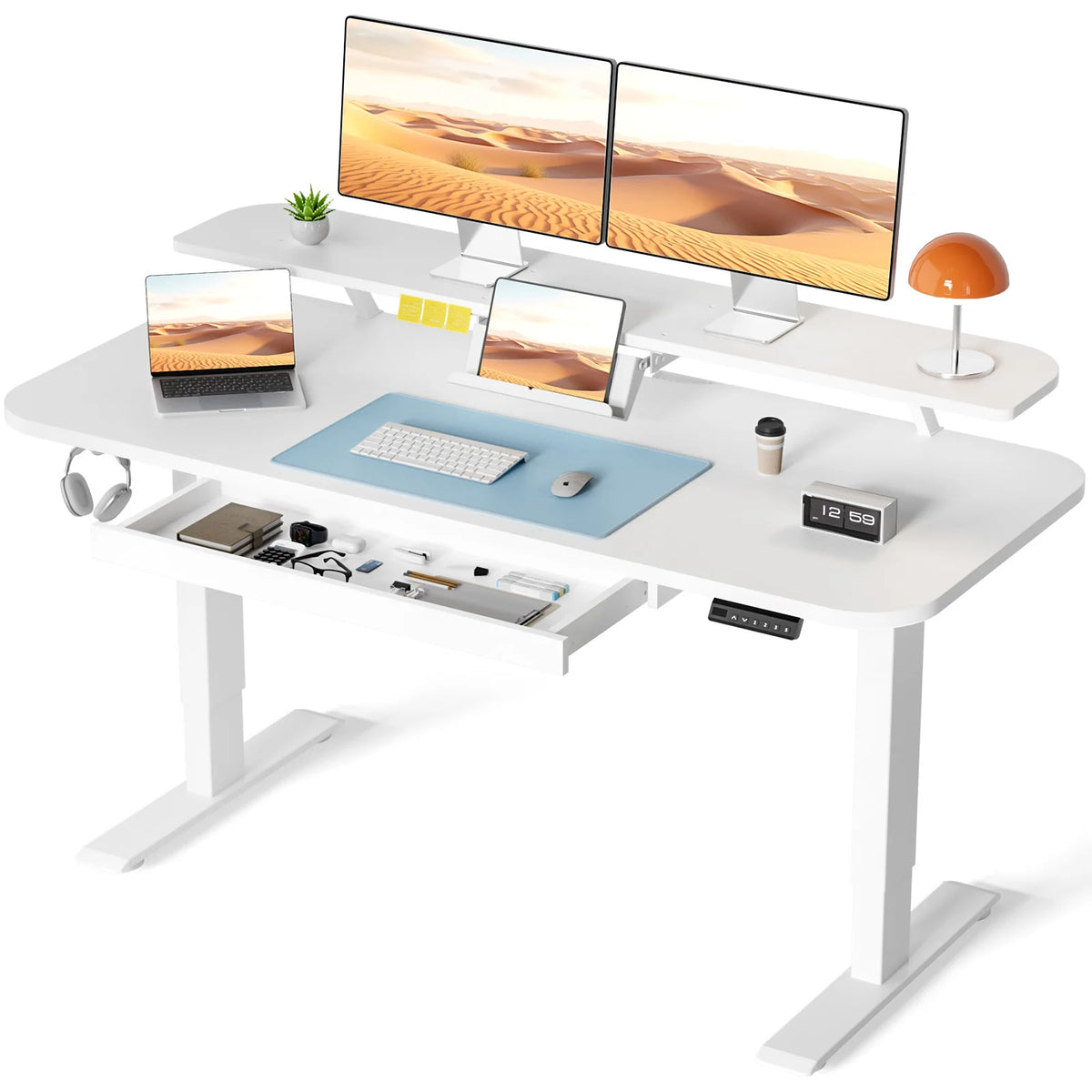 Smart Ergonomic Adjustable Desk